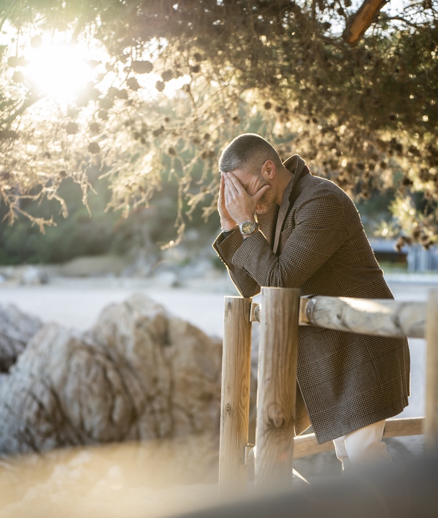 stressed mens health